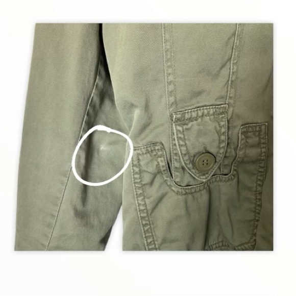 H&M Military Style Jacket Size 10 - Picture 5 of 6